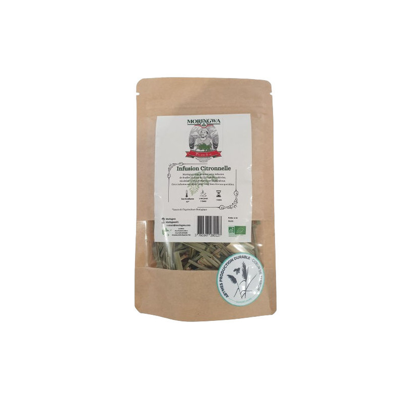 Lemongrass infusion 20gr - MORINGWA